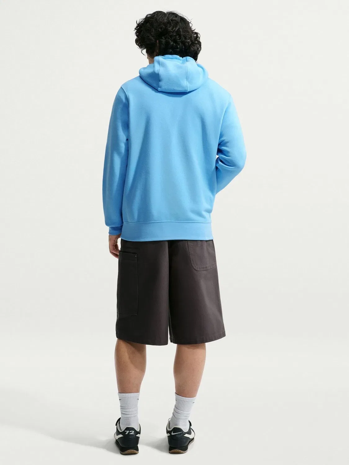 Толстовка Nike Football Club синего цвета — фото 3