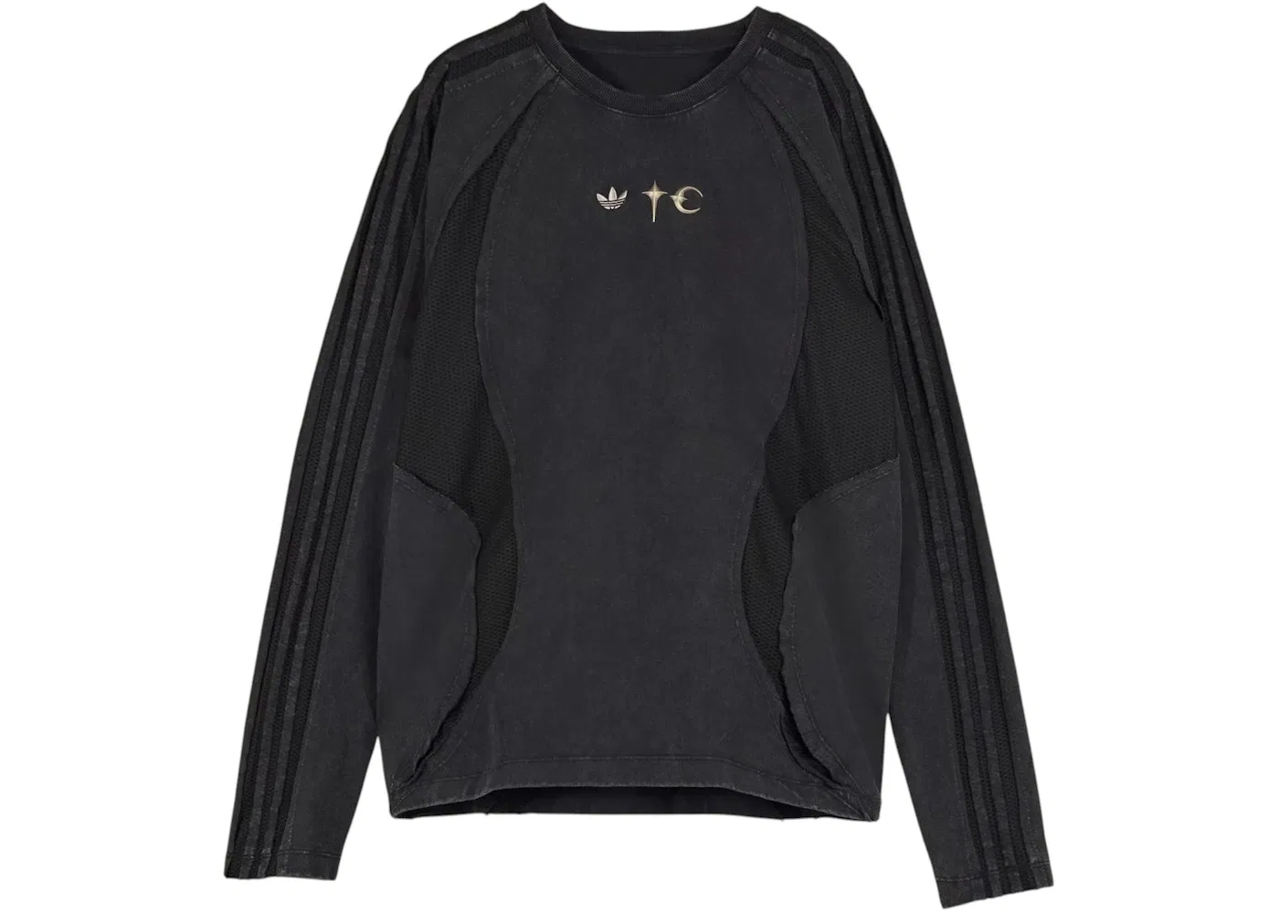 Мужская футболка с длинным рукавом Teamgeist Adidas, Black