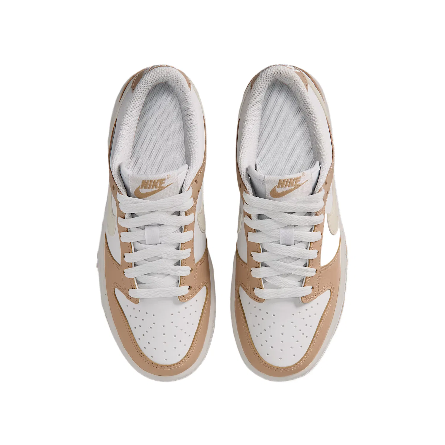 Детские кеды для скейтбординга Linen/Platinum/Sail White Nike — фото 4