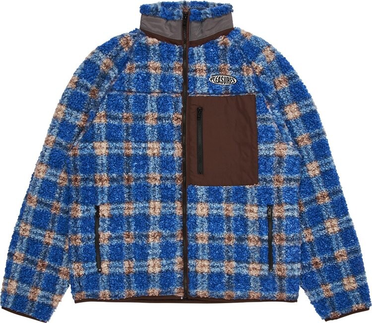 

Куртка Pleasures Wraith Poodle Polar Fleece Jacket 'Blue', синий