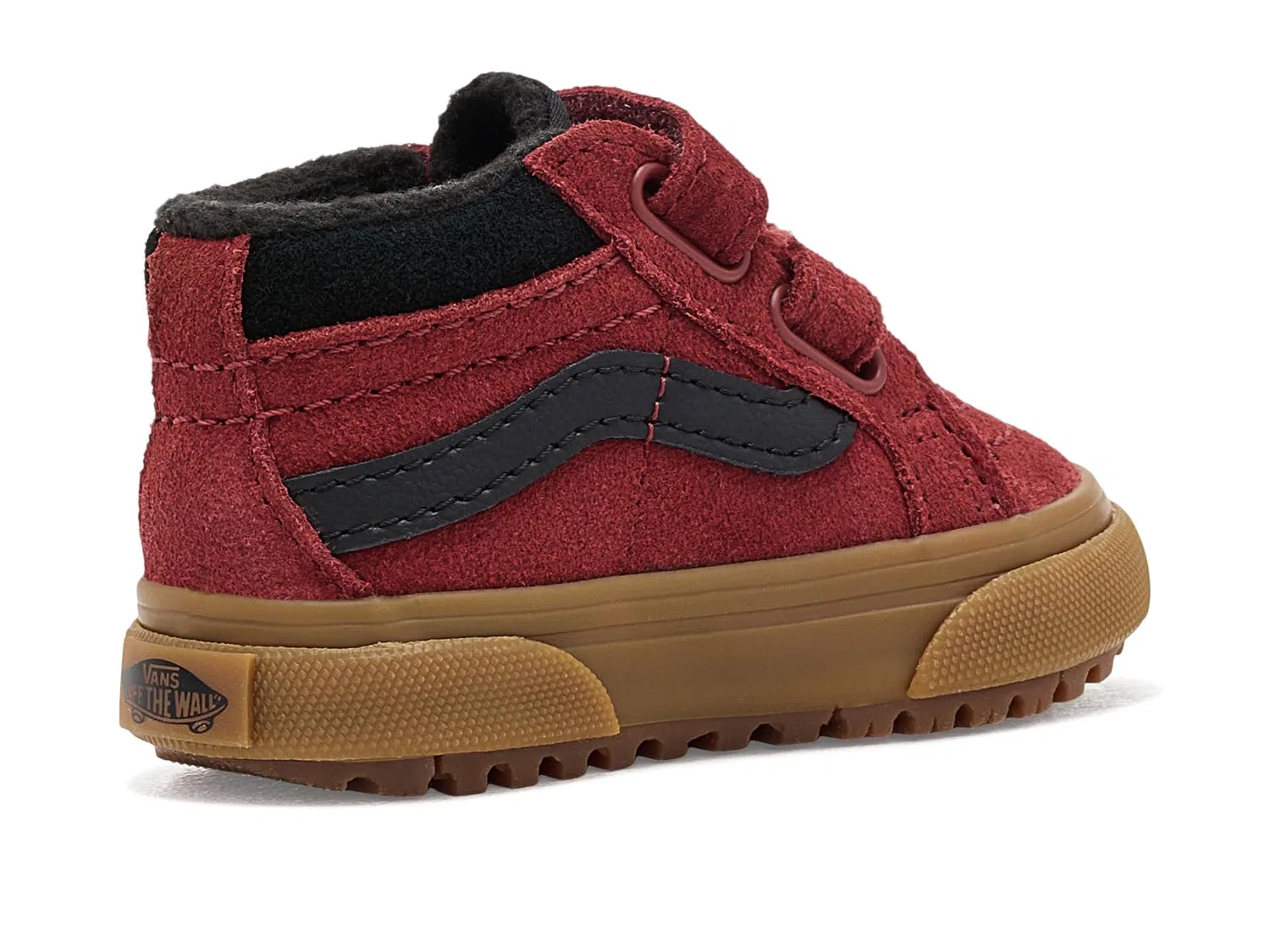Кроссовки SK8-Mid Reissue V Insulated (для младенцев и малышей) Vans Kids, Gum Bordeaux — фото 4