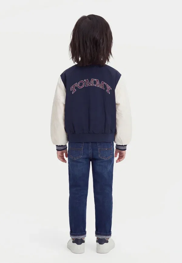 Куртка с принтом Jacket back Tommy Hilfiger, dark blue, темно-синий — фото 2