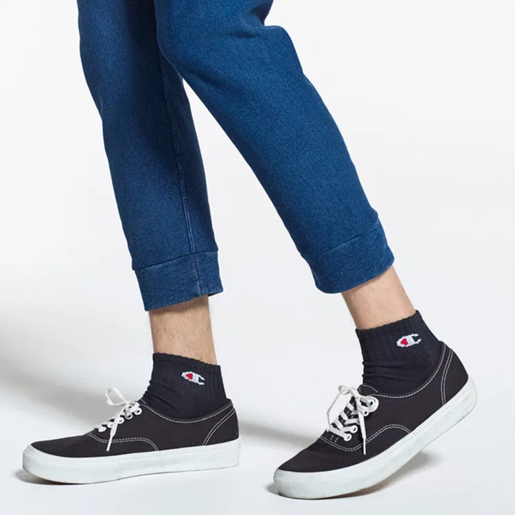 Детские носки с пайетками, комплект из 3 пар, Champion, Black — фото 3