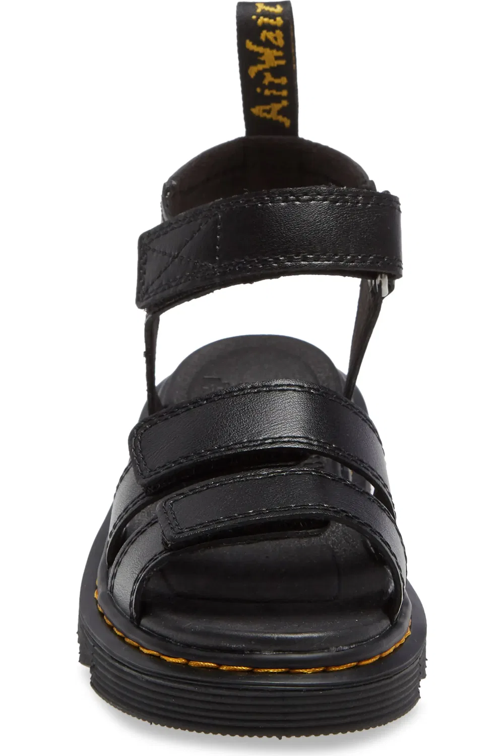 Детские сандалии Dr. Martens Klaire, черные, на липучках — фото 4