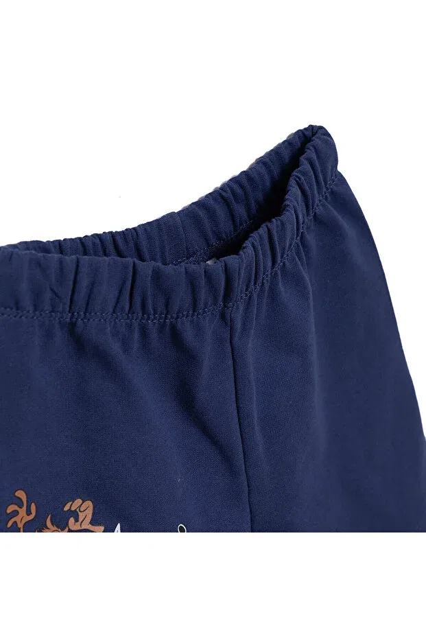Детские шорты для мальчиков с принтом Generic Brands, Navy Blue — фото 3
