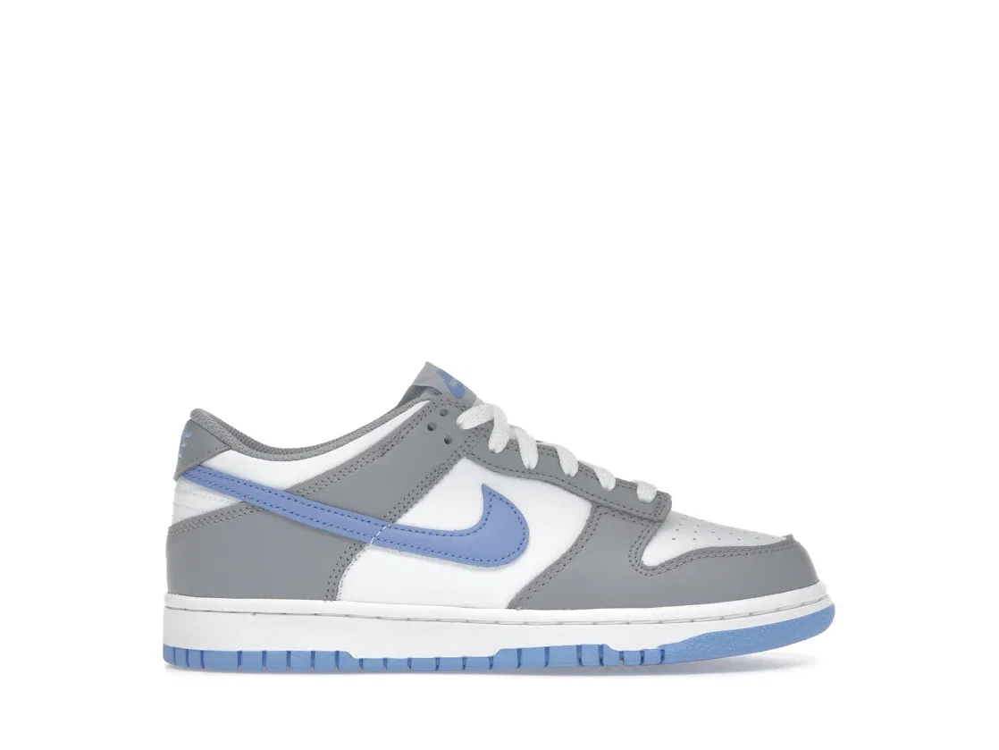 Детские кроссовки Lifestyle Nike Dunk Low Cement Royal Pulse, Summit White/Cement Grey/Royal Pulse