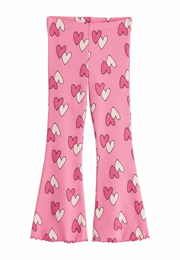 Леггинсы с принтом Leggings - trousers Next, Pink Heart, розовый — фото 4