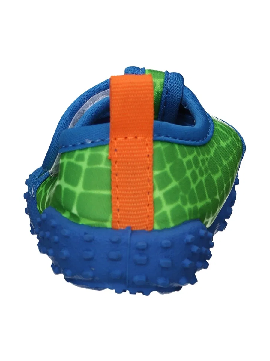 Сандалии PLAYSHOES «Дино» зеленого и мятного цвета — фото 4