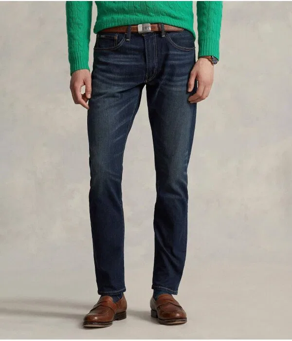 Мужские джинсы с зауженным кроем Sullivan Polo Ralph Lauren, Blu Marino