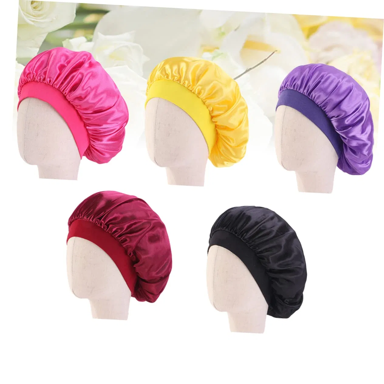 Детская шапочка для сна, Housoutil, 2 шт, 27x10 см, Assorted colours — фото 4