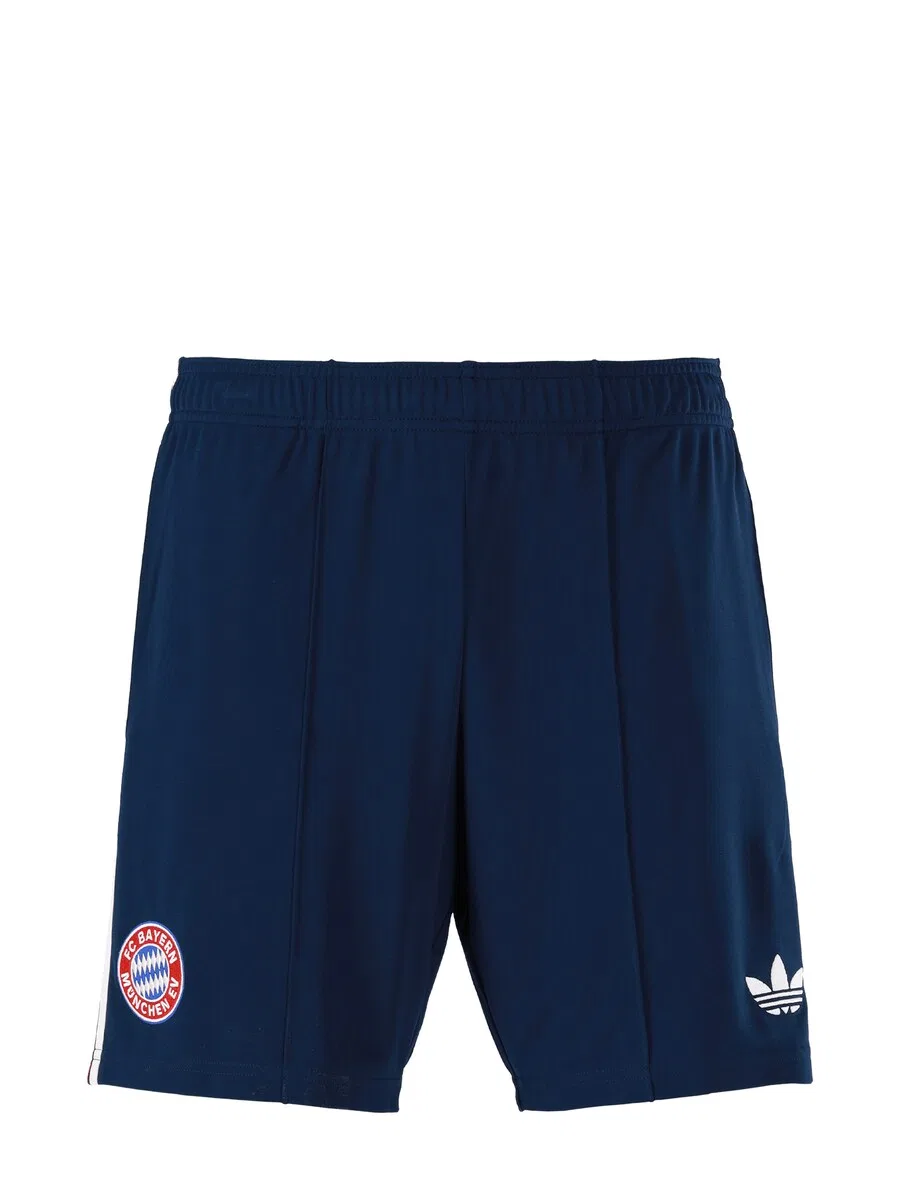 Спортивные шорты ADIDAS ORIGINALS Regular Workout Pants 'FC Bayern Munchen 26-27' темно-синего цвета