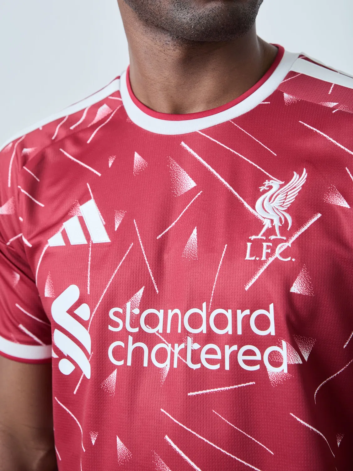 Домашняя майка adidas Burgundy Liverpool FC 26/27 — фото 3