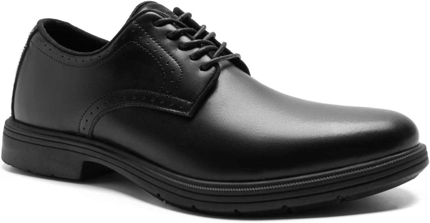 

Ортопедические деловые туфли OrthoComfoot, оксфорды с поддержкой свода стопы, облегчение при плантарном фасциите, комфортные классические оксфорды, ортопедические стельки для боли в пятке, лаковые кеды в стиле смокинга, черный