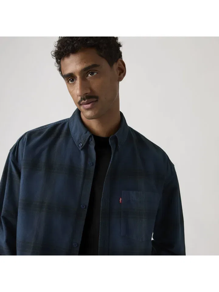 Рубашка свободного кроя Comfort Fit Levi'S, темно-синий — фото 4