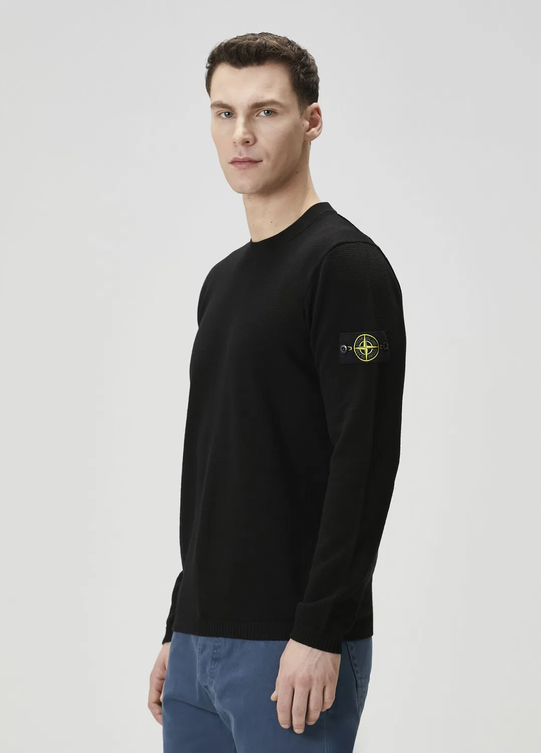 Трико Stone Island, черный — фото 3