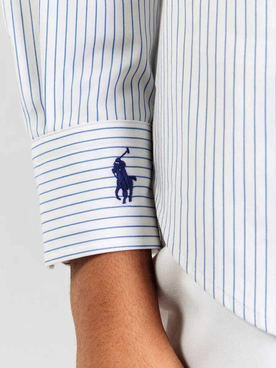 Блузка Polo Ralph Lauren белого цвета — фото 3