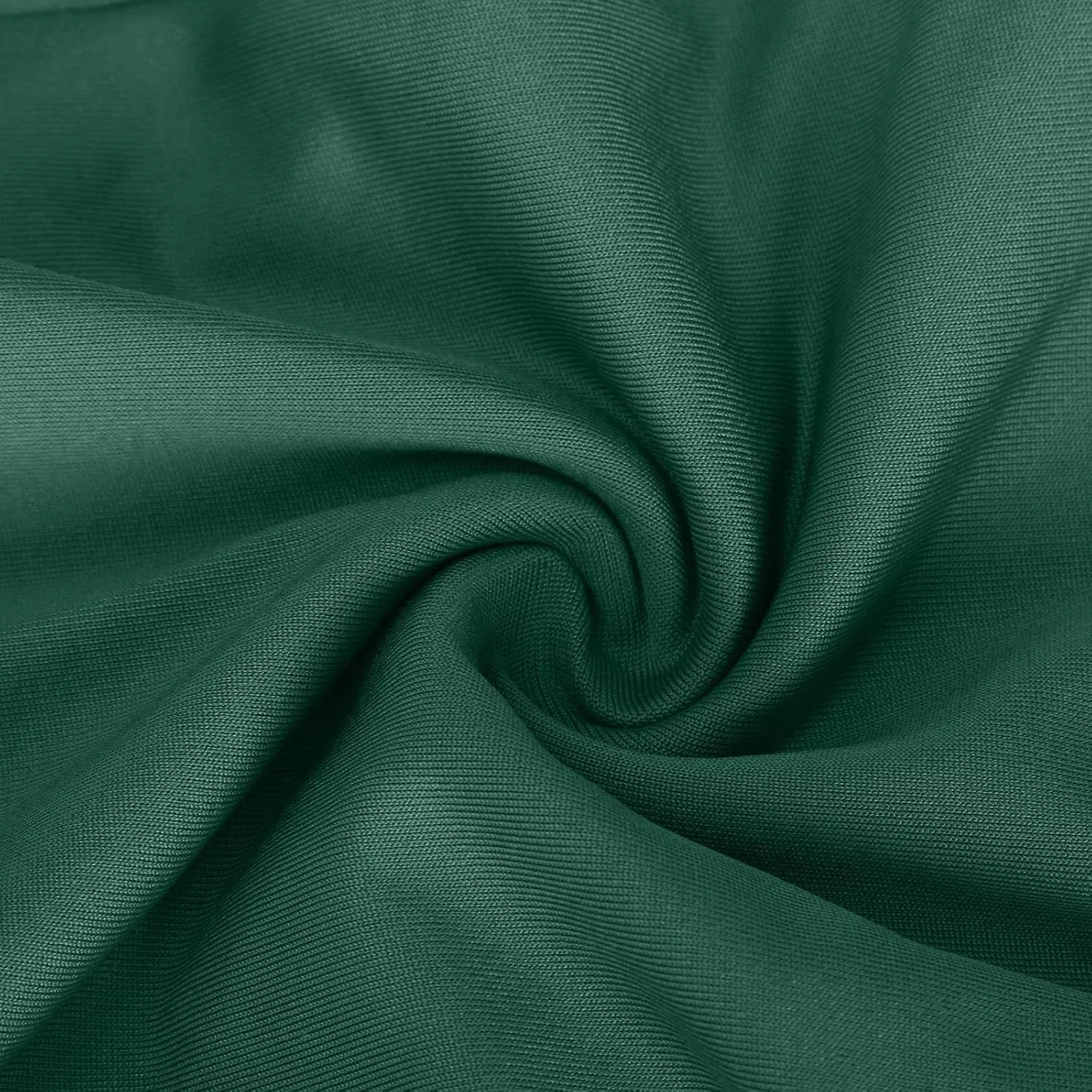 Женский слитный купальник-ромпер со съемными чашками Forest Green — фото 4