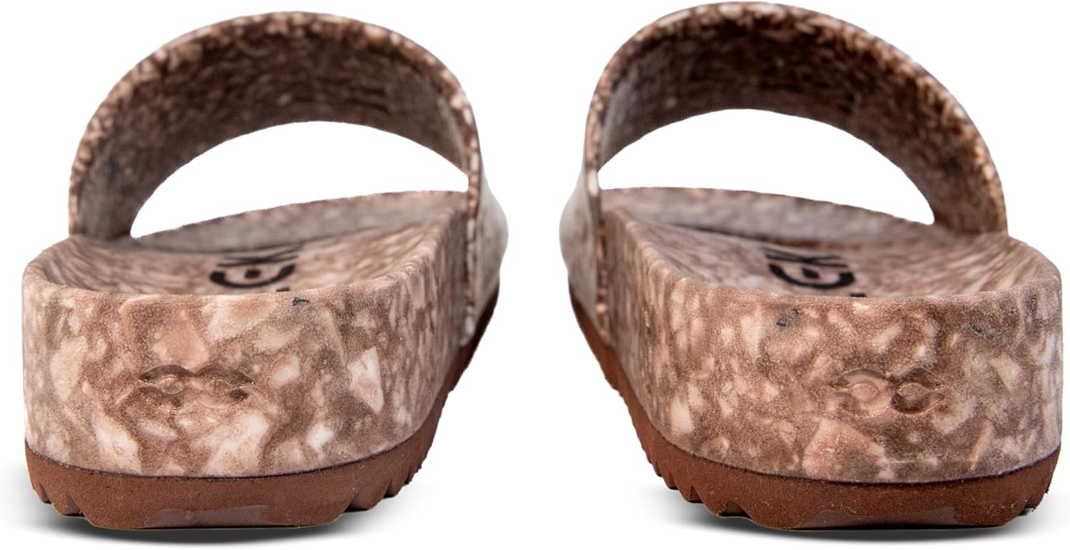 Сандалии Fleks East Beach Slide для женщин и мужчин, комфортные для восстановления, для повседневной носки и спорта, с поддержкой свода стопы, удобные сандалии для летней прогулки по пляжу, с амортизацией и поддержкой, пригодные для воды, Coconu... — фото 4