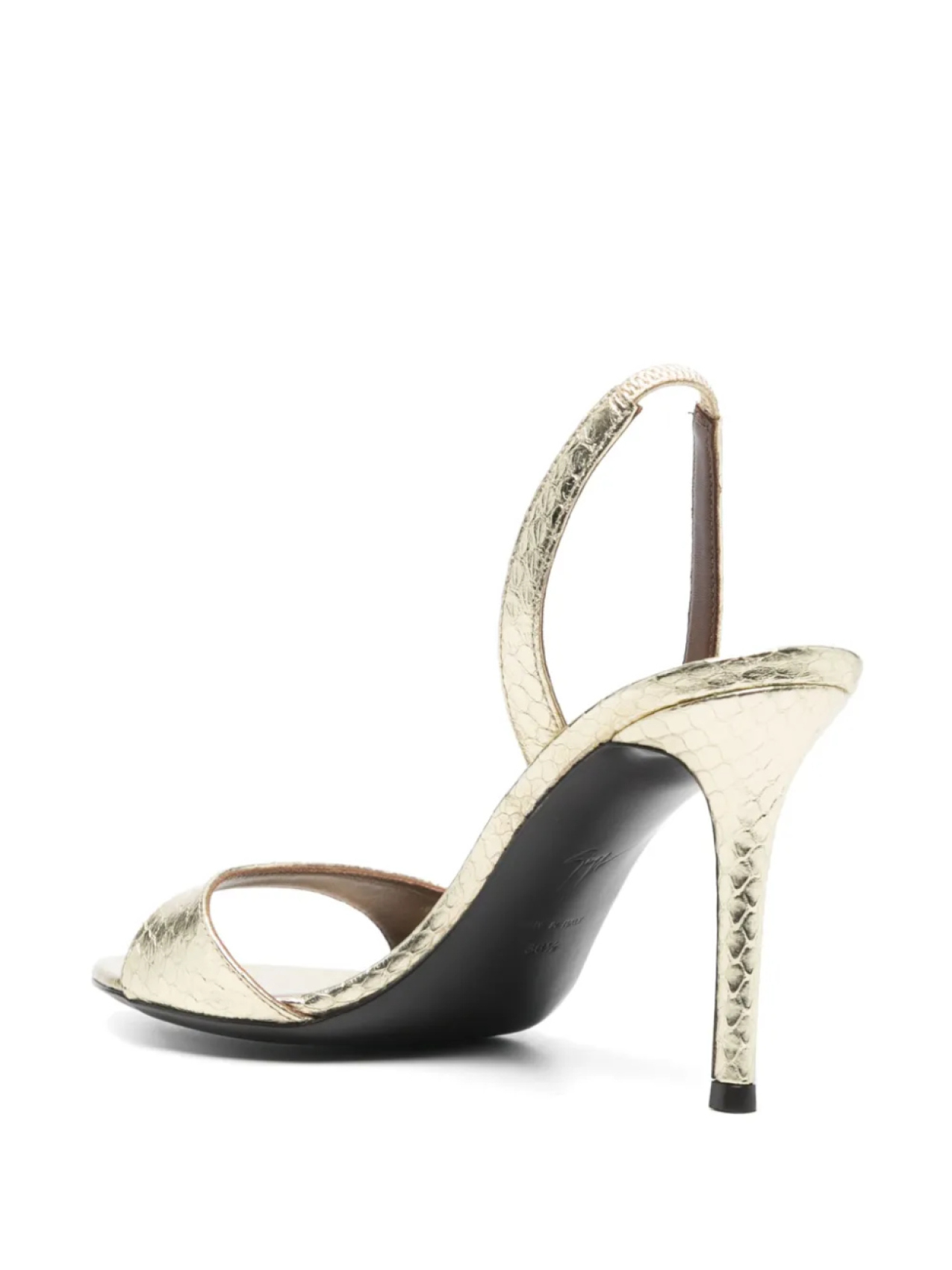 Giuseppe Zanotti босоножки Lilibeth 90, золотой — фото 3