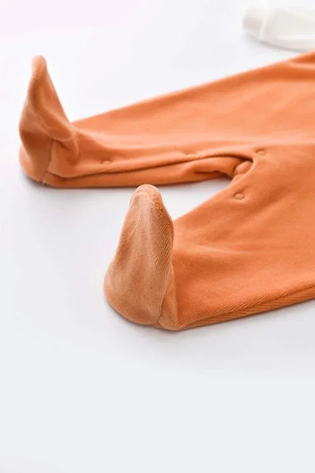 Детский комбинезон-утка вельветовый с ножками Long Sleeve Generic Brands, Mixed — фото 3
