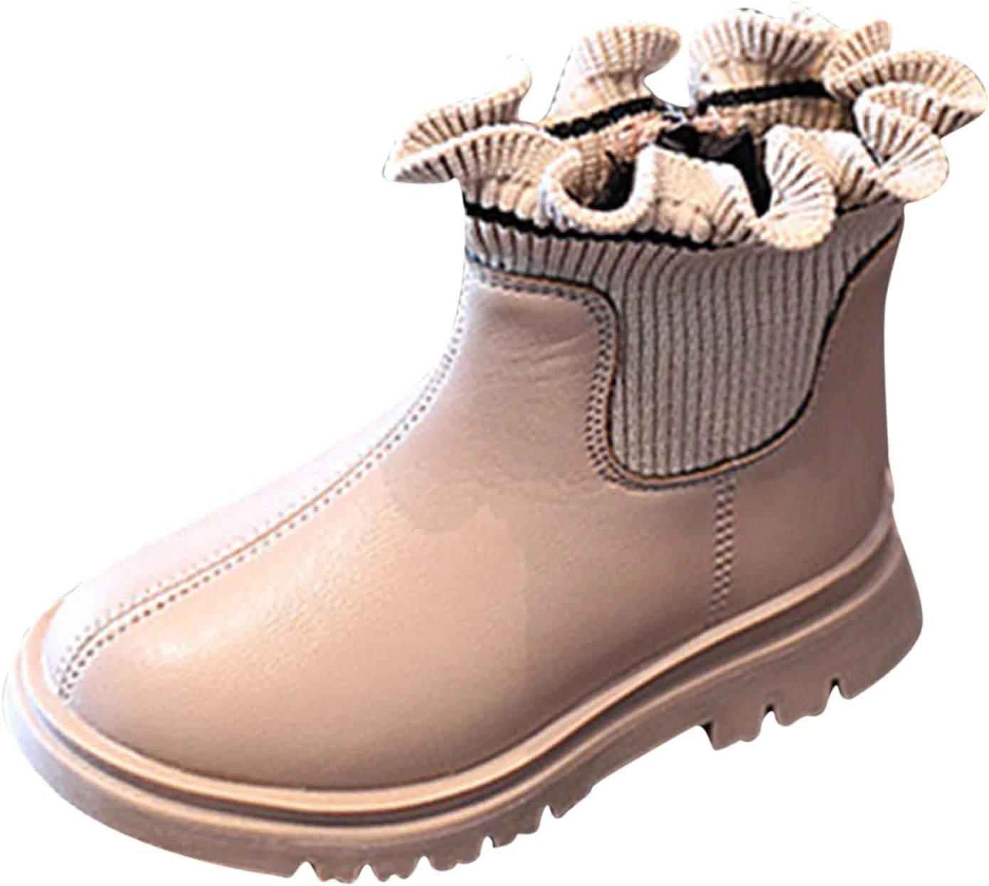 Детские зимние ботинки для девочек с однотонным цветом Snow Boots, Pink