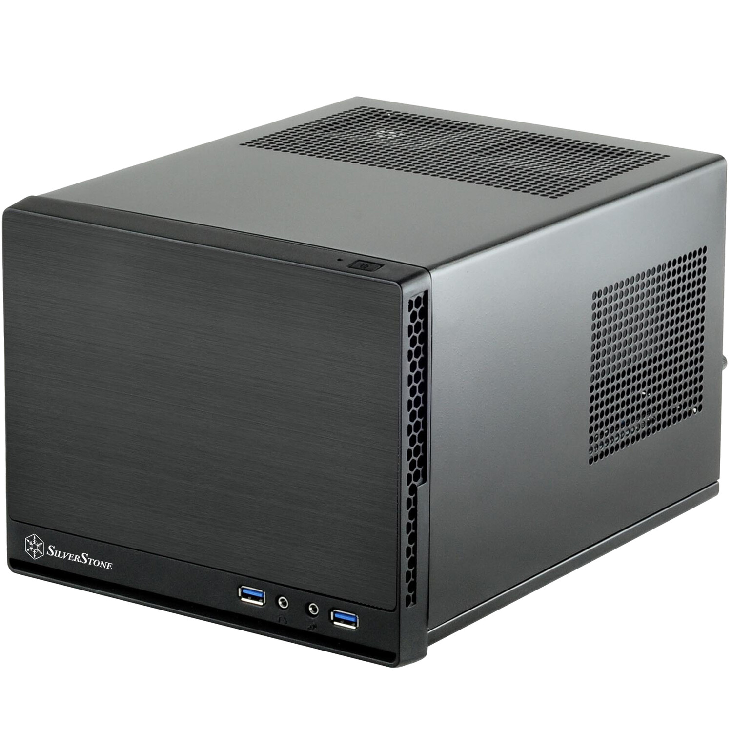 

Корпус Silverstone SG13, Mini-Tower, SST-SG13B-Q, черный