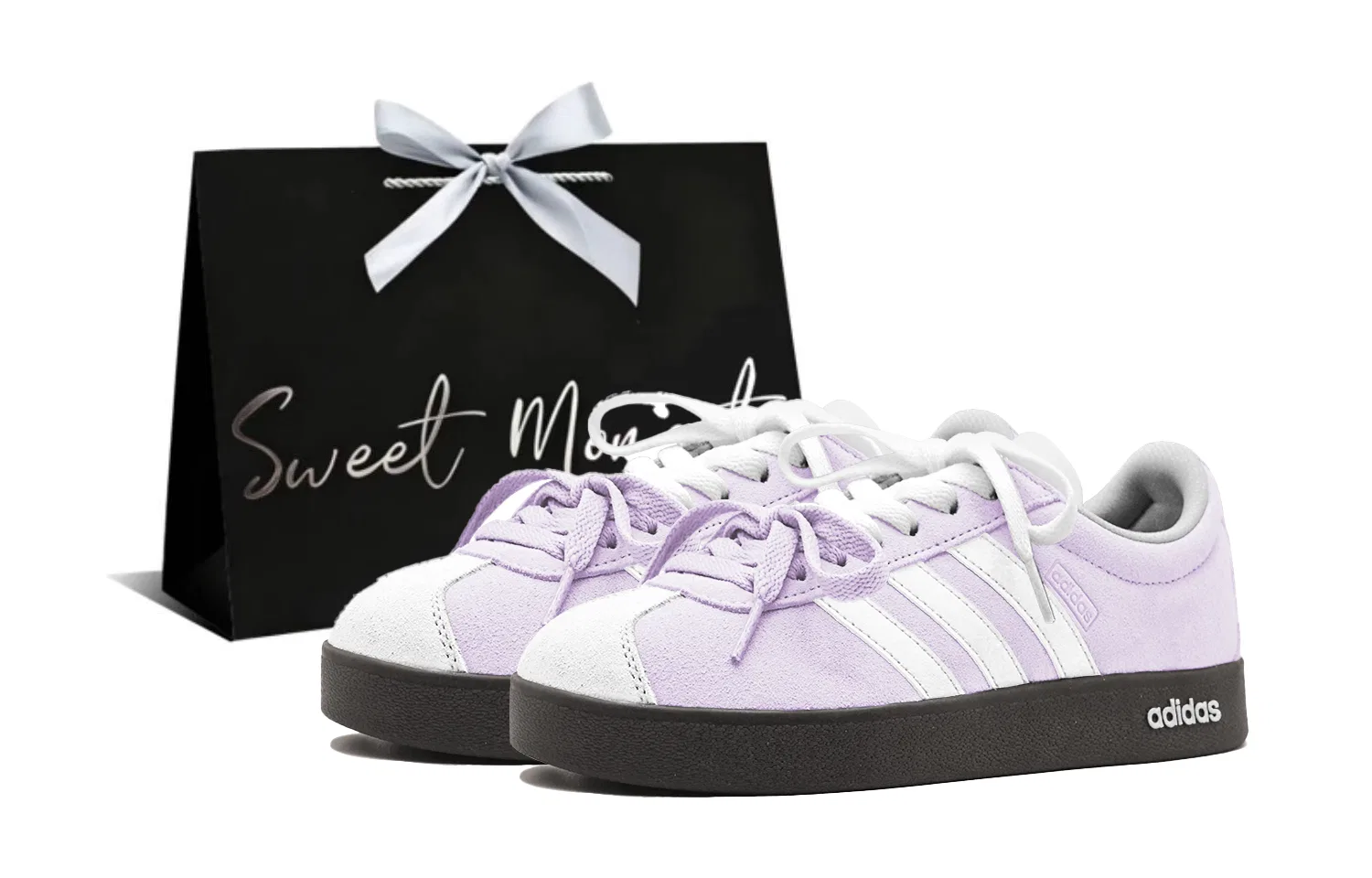 Детские кроссовки с принтом Adidas Neo Starry Light Purple Miu Series, Dream Purple