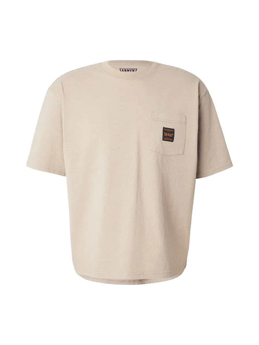 Футболка LEVI'S WORKWEAR светло-бежевого цвета