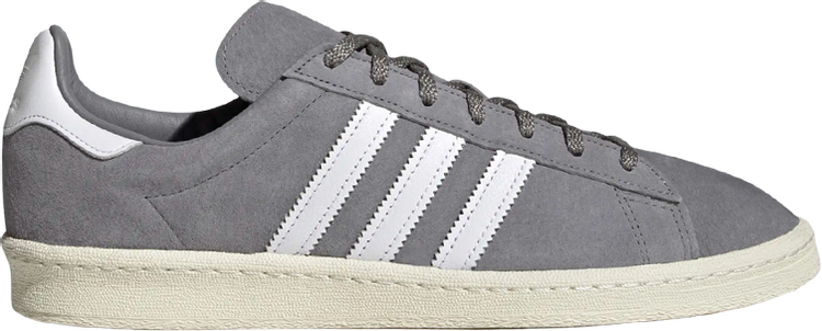 Кроссовки Adidas Campus 80s 'Grey Off White', серый - фото