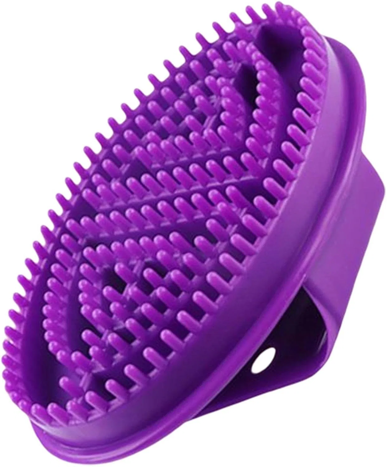 Массажная щетка Meridian Brush, TPR, Dark Purple Generisch