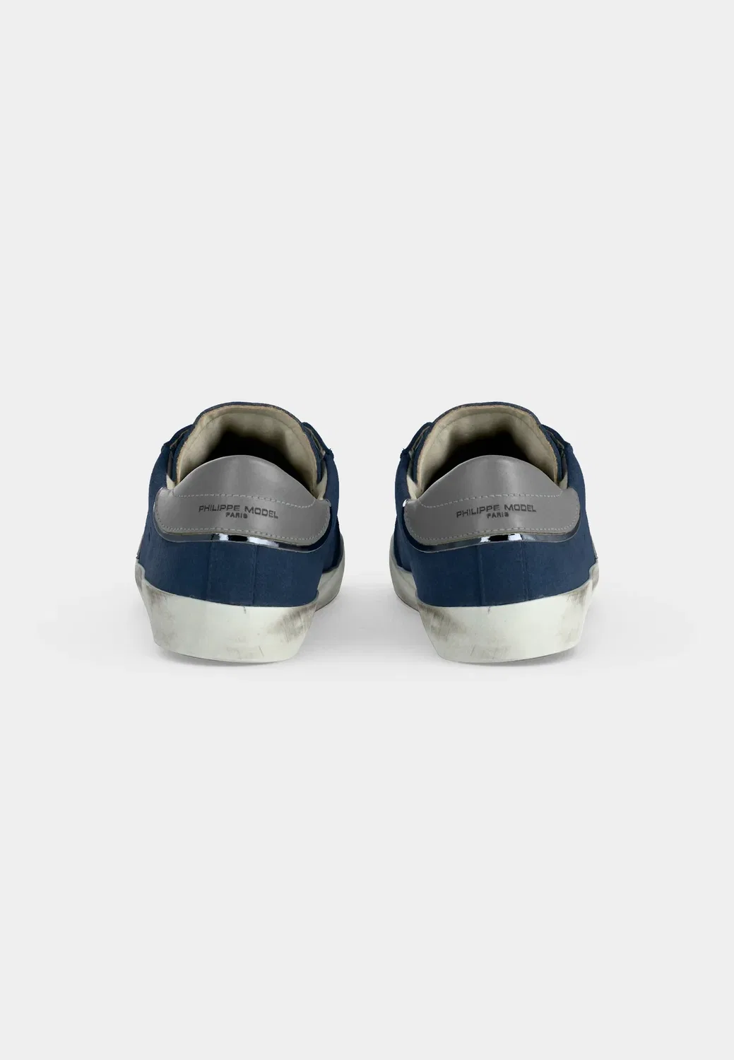 Унисекс - кроссовки Philippe Model, Dark Blue/Grey/Silver-Coloured/Sand — фото 4