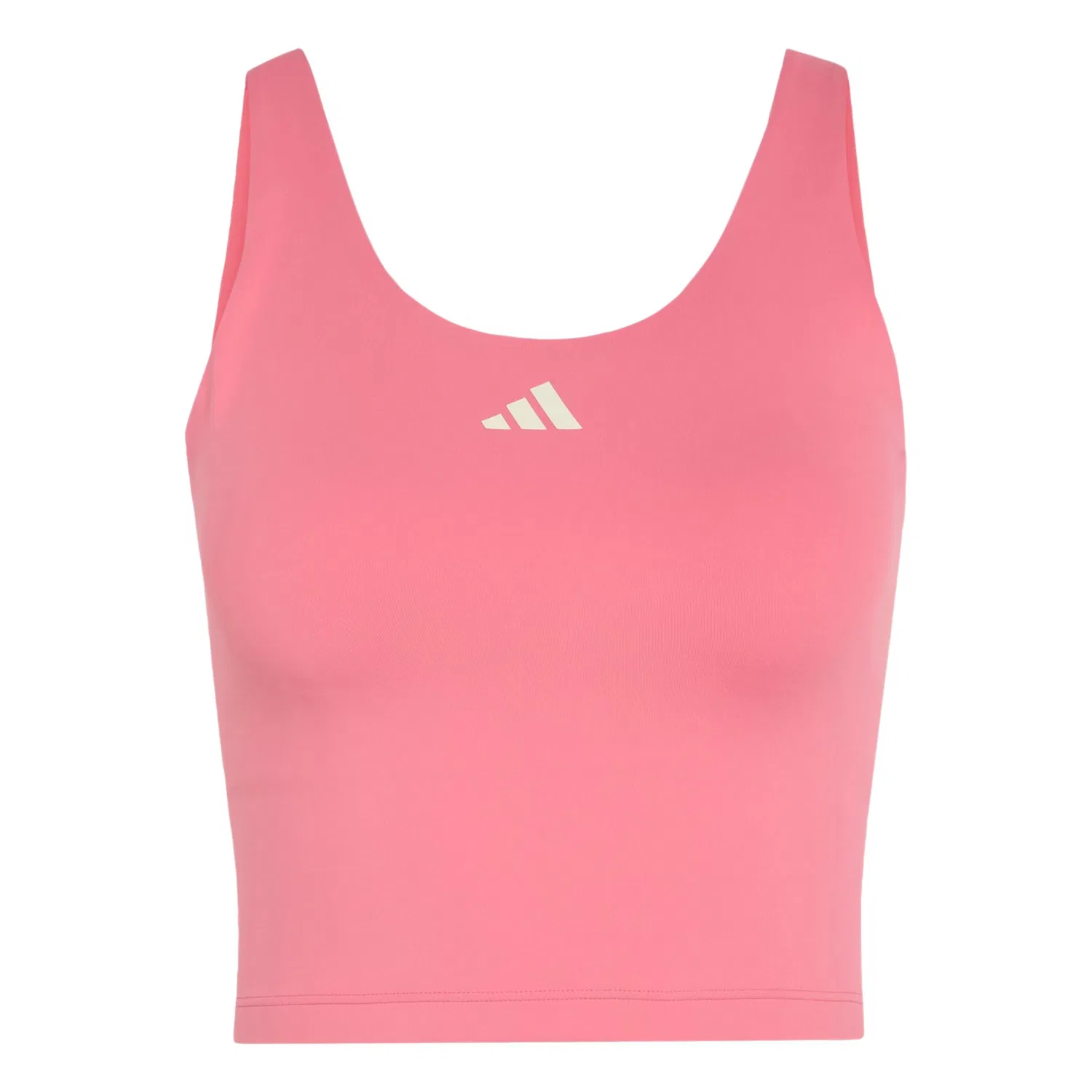 Спортивный топ Adidas Performance Bralette Studio All Me в цвете Pitaya
