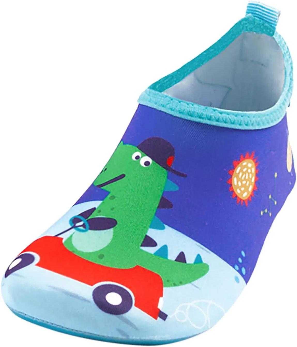 Детские кроссовки для мальчиков с принтом животных Tan Sneakers, Blue