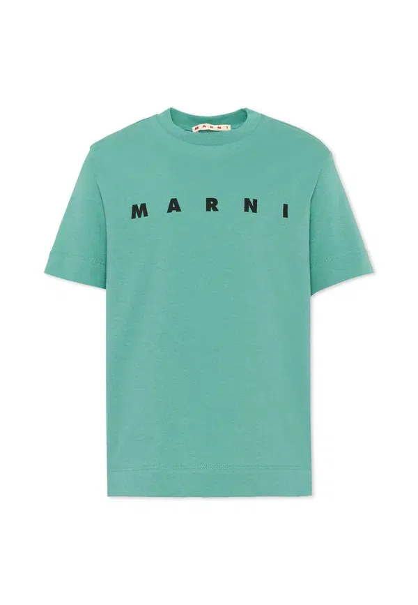 Футболка с принтом T-shirt unisex Marni, зеленый