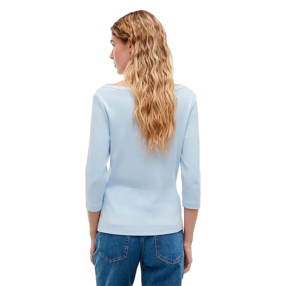 Женская футболка с рукавом три четверти Tommy hilfiger, Blue — фото 2