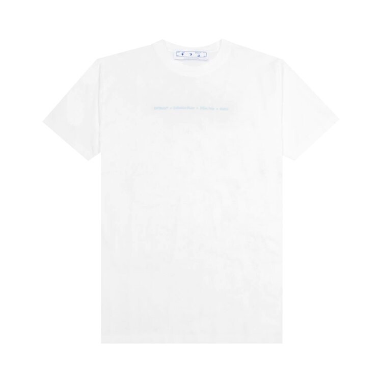 

Футболка Off-White Markers Skate Tee 'White/Multicolor', белый
