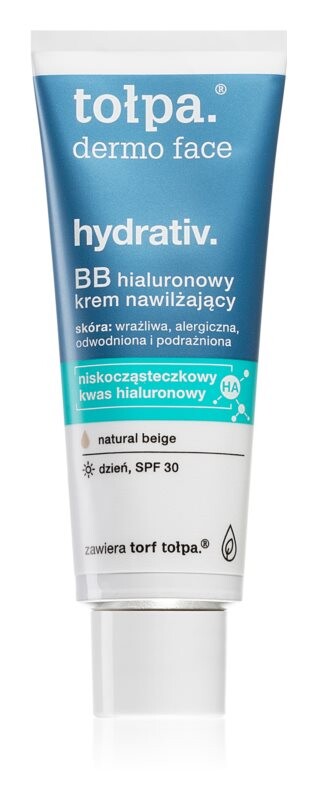 

Увлажняющий ВВ-крем SPF 30 Tołpa Dermo Face Hydrativ