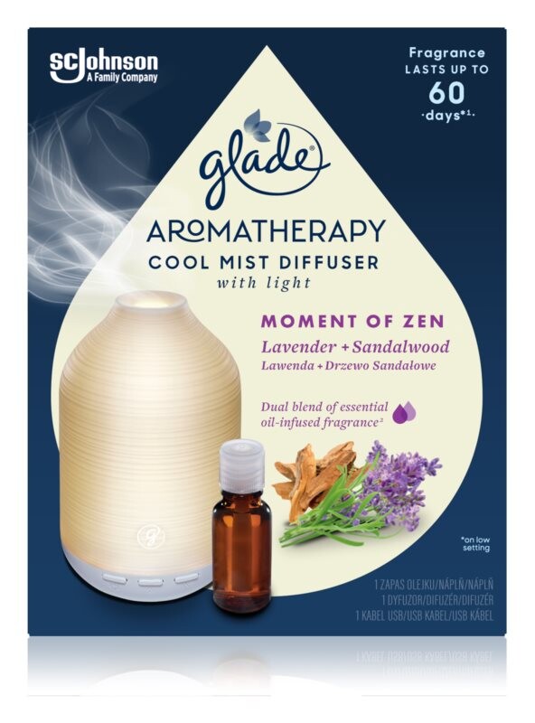 

Ароматический диффузор GLADE Aromatherapy Moment of Zen, 17,4 мл