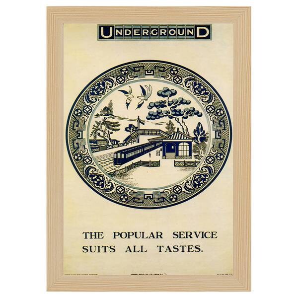 

Рамка для фотографий LegendArte Poster 1913 Populae Service цвет eiche