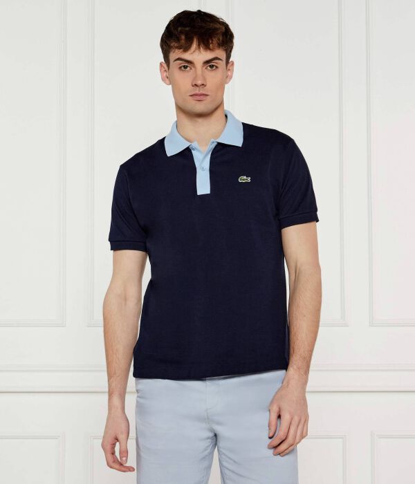 

Рубашка поло Classic fit Lacoste, синий