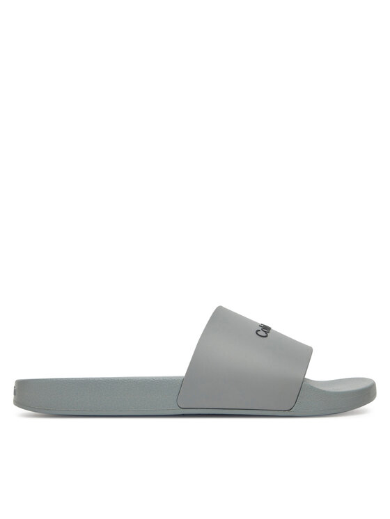 

Мюли Pool Slide Rubber HM0HM00455 Calvin Klein, серый