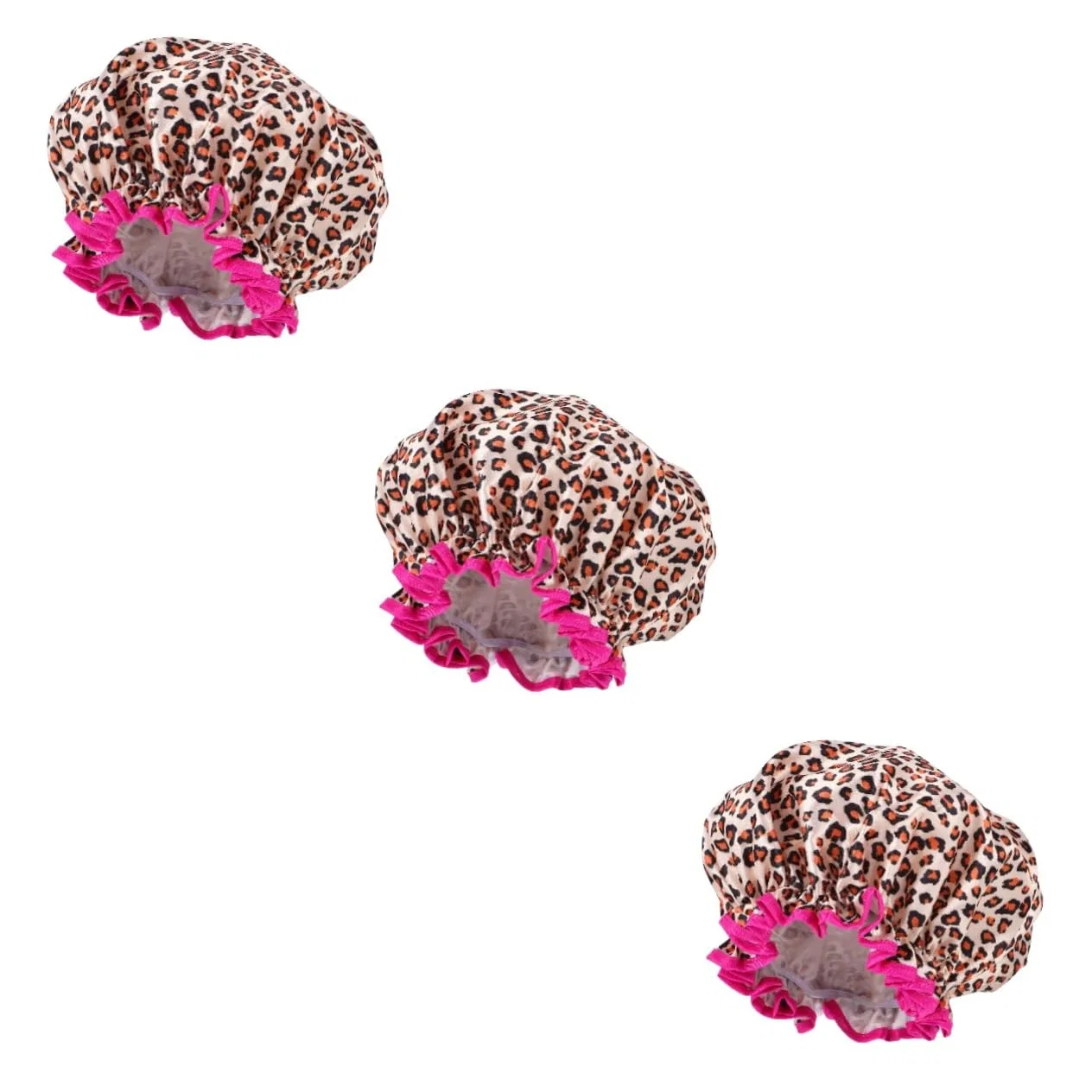 Шапочка для душа, Leopardenmuster, minkissy, 3 шт
