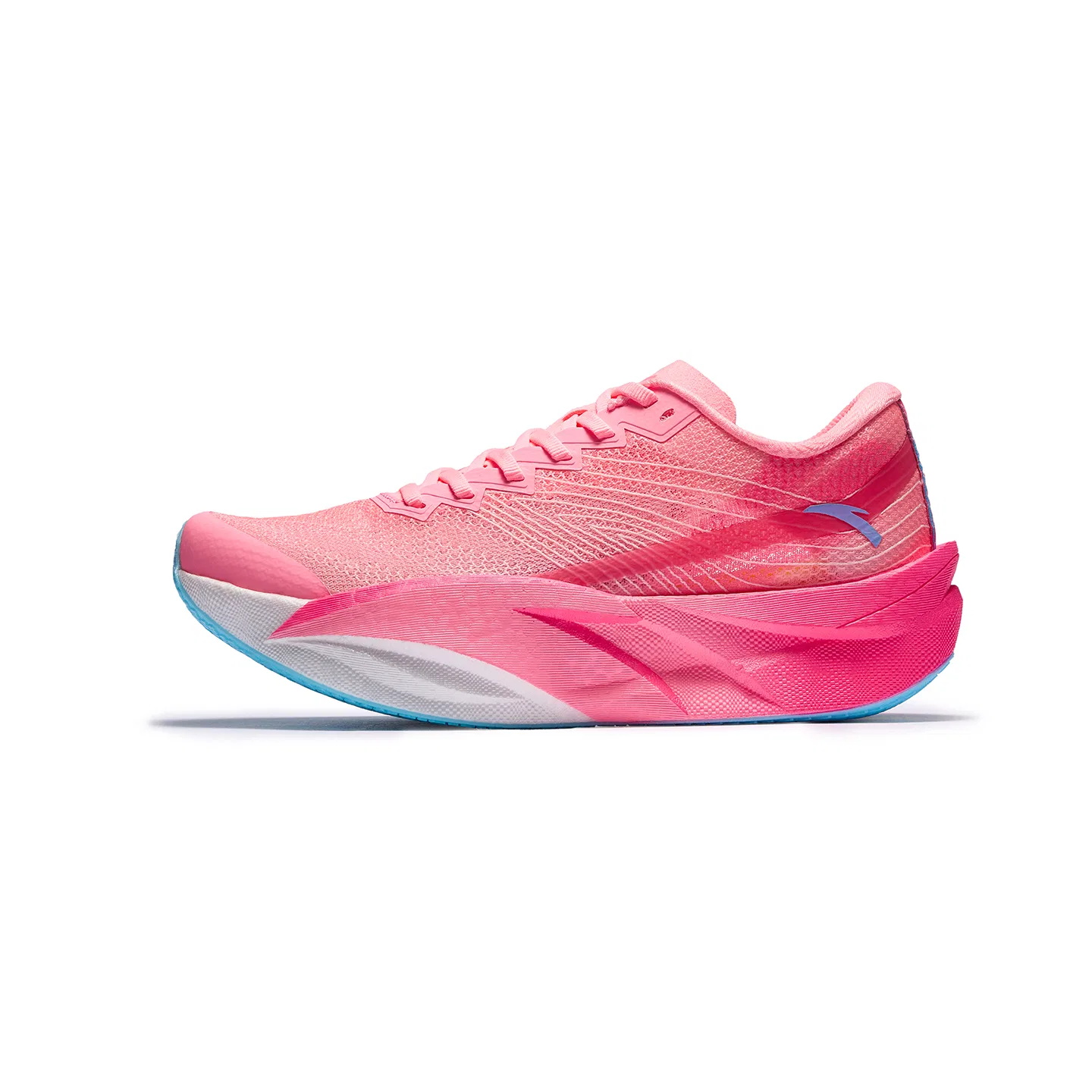 Детские кроссовки дышащие с сетчатым верхом Antakids C202 6 Teenagers Edition, Fluorescent Cold Peach Pink-15