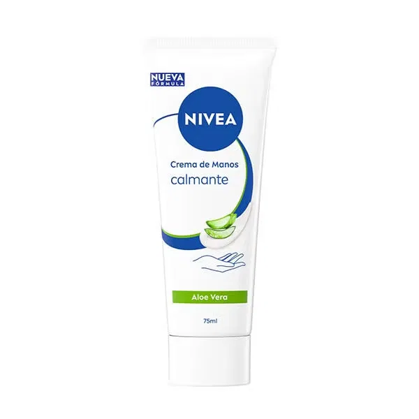 Крем для рук успокаивающий с алоэ вера NIVEA, 75 мл