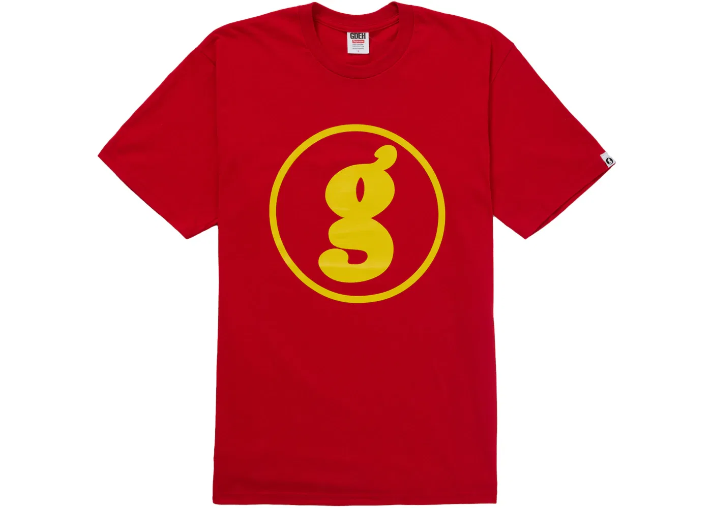 Мужская футболка с принтом Supreme GOODENOUGH End Racism Tee, Red