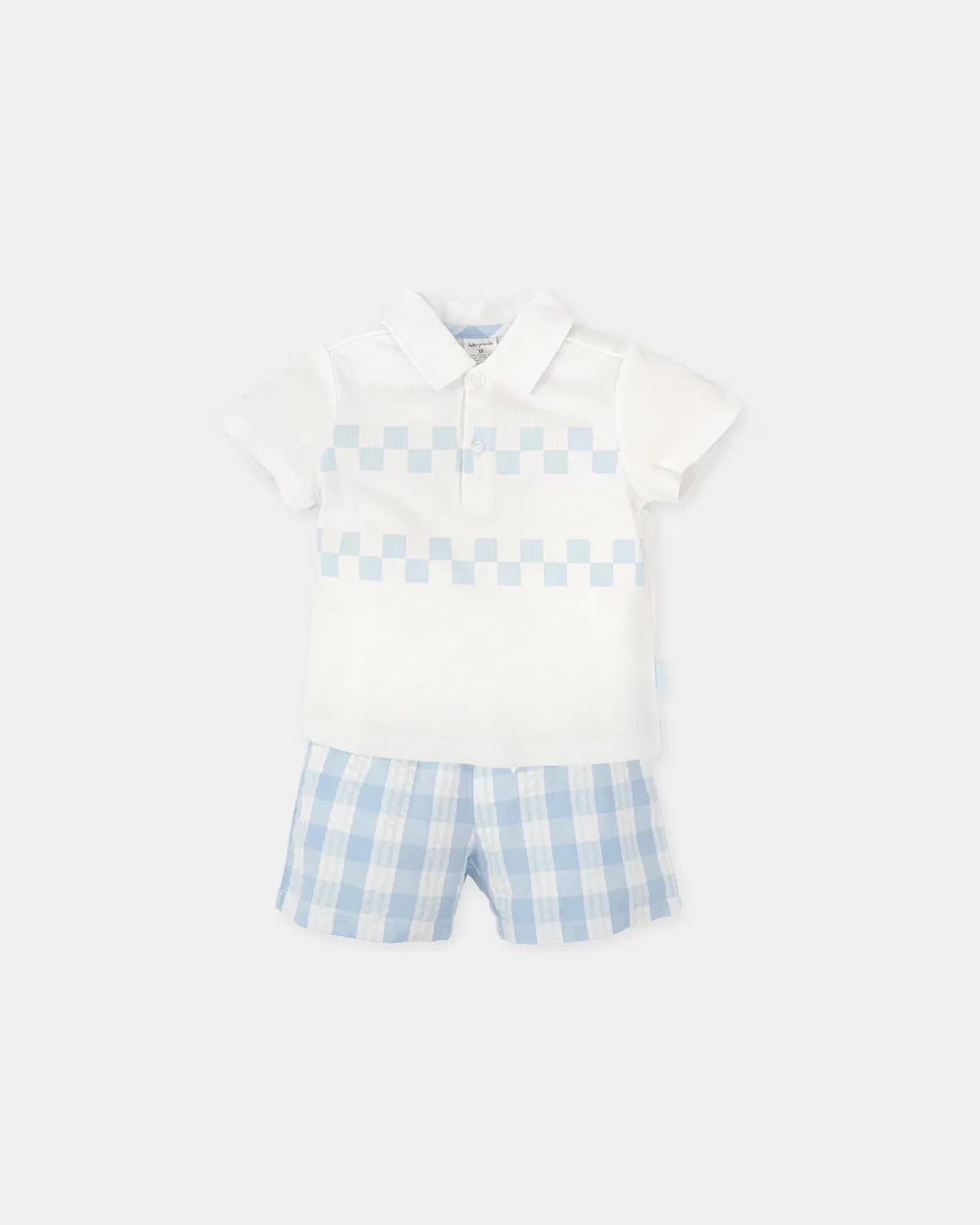 Детский комплект для мальчиков хлопковый Tutto Piccolo, Azul Celeste