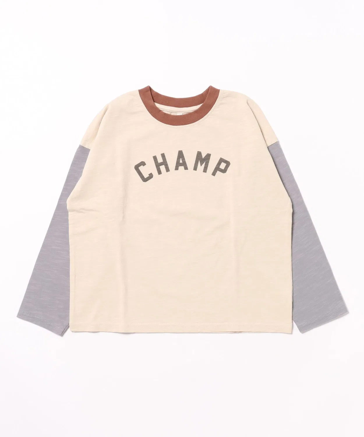 Детский лонгслив с принтом Champ Rylee + Cru, Natural