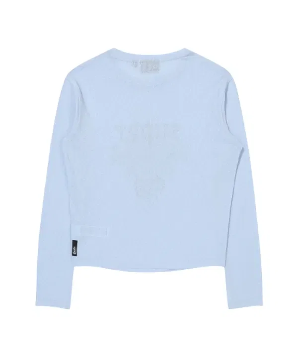 Футболка с длинным рукавом Indie Slouch, Superdry, серо-голубой — фото 2