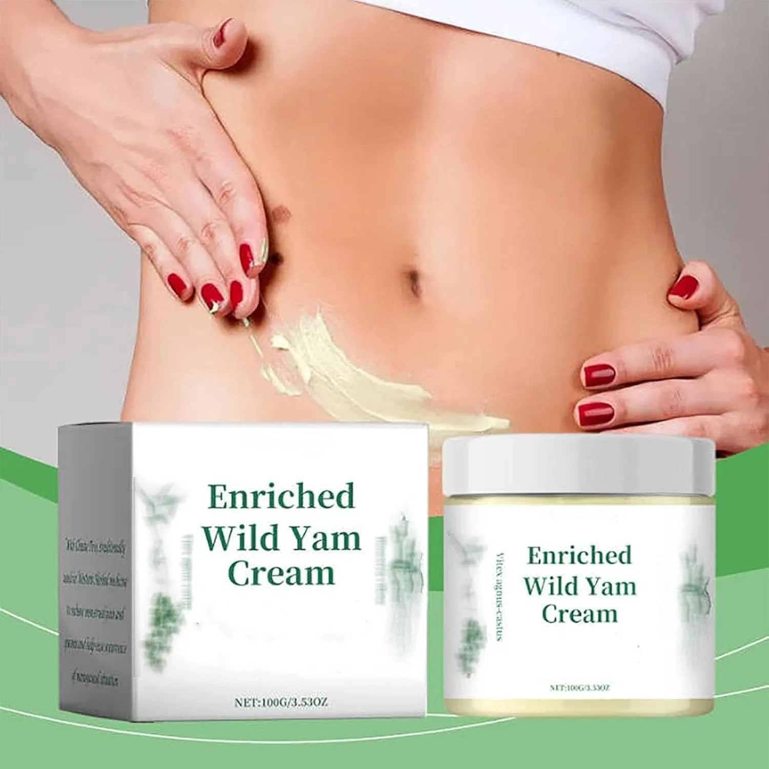 Крем Organic Wild Yam Cream Daffezon, 100г, 2 Pieces — фото 2