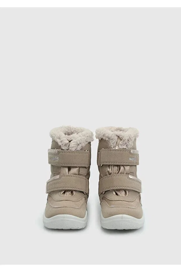 Детские ботинки для девочек с водонепроницаемостью Crystal Superfit, Beige — фото 3